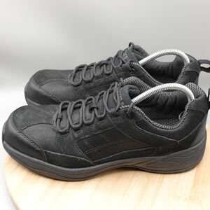 Brahma Shoes Mens 10.5 Steel Toe Work Shoes Black Oil Slip Resistant MNBR0241000